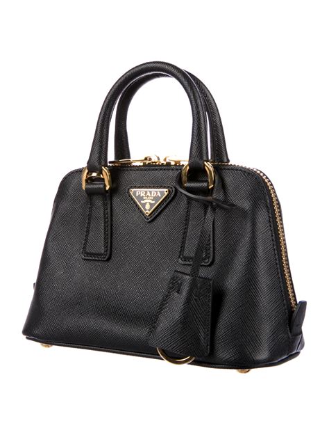 prada saffiano promenade lux handbag|Prada Promenade Saffiano leather bag.